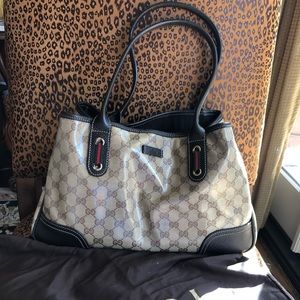 Gucci Coated Canvas Tote
